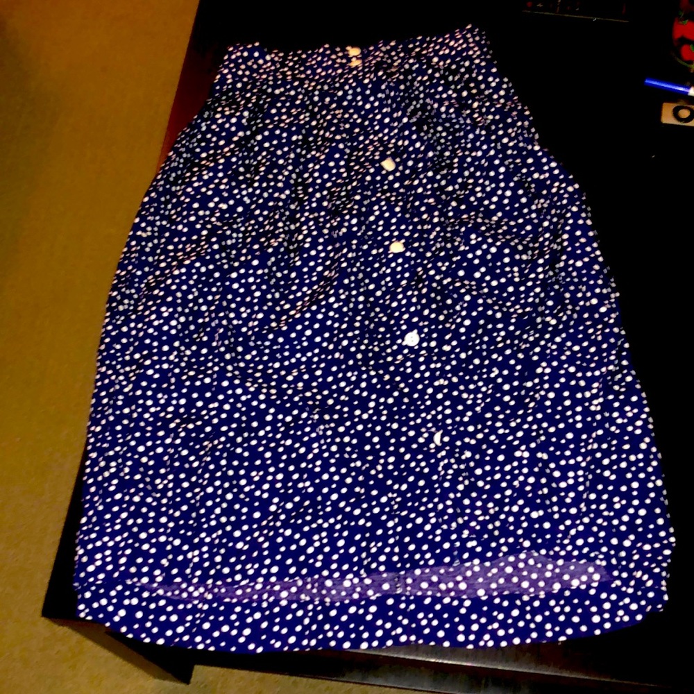 Polka dot skirt